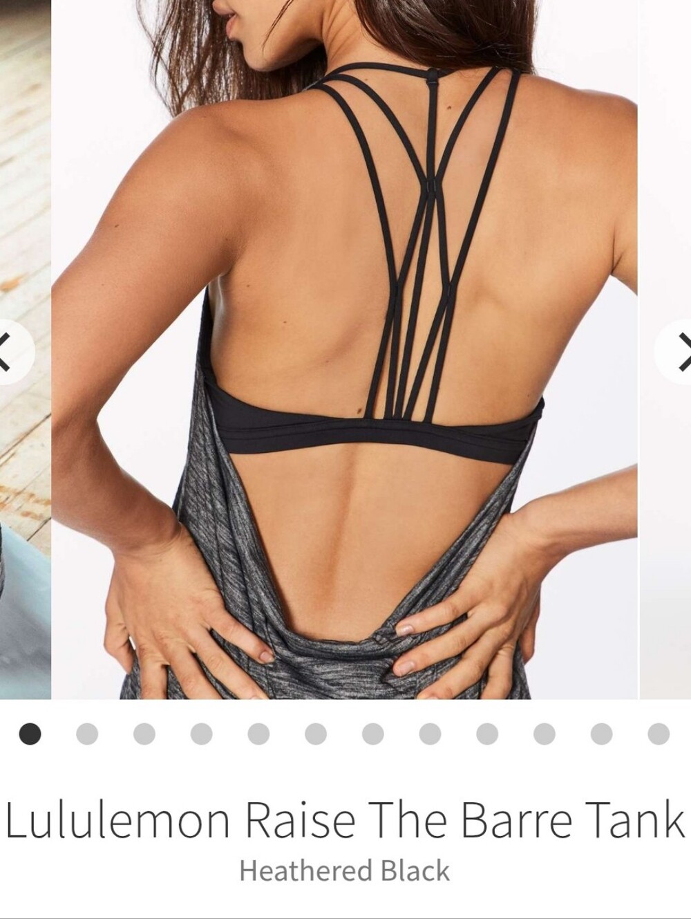 Lululemon Raise The Barre Tank